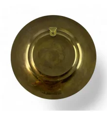 Тарелка настенная бронзовая «Танцующий Шива» (d-18.5 см) купить в интернет магазине подарков ПраздникШоп