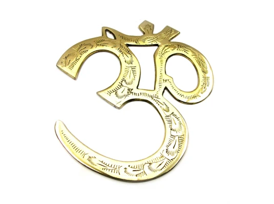 ОМ бронзовый (16×15×0.3 см) (Om Hanging 6") купить в интернет магазине подарков ПраздникШоп