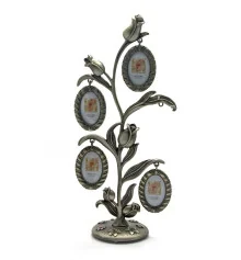 Фоторамка «Цветок» (5 фото) (25.5×12×7 см) купить в интернет магазине подарков ПраздникШоп