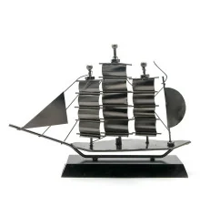 Техно-арт «Парусник» металл (29×21×8 см) купить в интернет магазине подарков ПраздникШоп