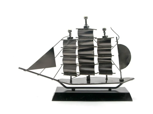 Техно-арт «Парусник» металл (29×21×8 см) купить в интернет магазине подарков ПраздникШоп