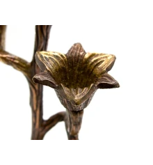 Подсвечник на 5 свечей бронзовый (30×15×12 см) купить в интернет магазине подарков ПраздникШоп