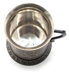 Кружка бронзовая черная 0.5л. (12×11×11 см) купить в интернет магазине подарков ПраздникШоп