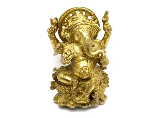 Ганеша бронза (18×12×8 см) купить в интернет магазине подарков ПраздникШоп