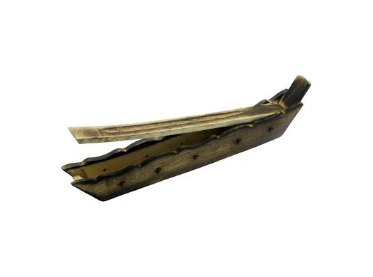 Подставка под благовония «Пенал» манговое дерево (30.5×6×4 см) купить в интернет магазине подарков ПраздникШоп