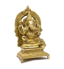 Ганеша бронза (18.5×9.5×7 см) купить в интернет магазине подарков ПраздникШоп