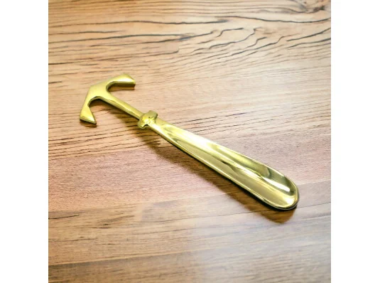 Ложка для обуви «Якорь» бронза (23×6.5×0.5 см) купить в интернет магазине подарков ПраздникШоп