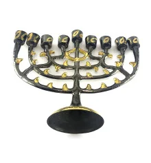Подсвечник «Ханукия» бронзовый (20×26×8.5 см) купить в интернет магазине подарков ПраздникШоп