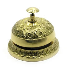 Колокольчик портье бронзовый (9×6×6 см) купить в интернет магазине подарков ПраздникШоп