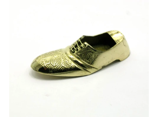 Пепельница туфля бронзовая (9.5×3.5×2 см) купить в интернет магазине подарков ПраздникШоп