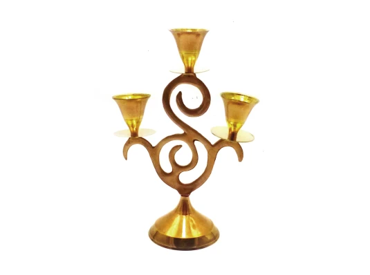 Подсвечник бронзовый (16.5×11.5×6 см) купить в интернет магазине подарков ПраздникШоп