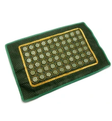 Коврик массажный с нефритовыми вставками (38×27.5×1 см) купить в интернет магазине подарков ПраздникШоп
