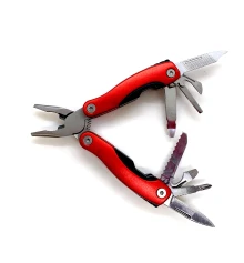 Нож-плоскогубцы с набором инструментов красный (9 в1) (7×3.5×2 см) купить в интернет магазине подарков ПраздникШоп