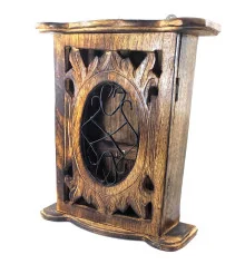 Ключница резная манговое дерево (25×21×8.5 см) купить в интернет магазине подарков ПраздникШоп