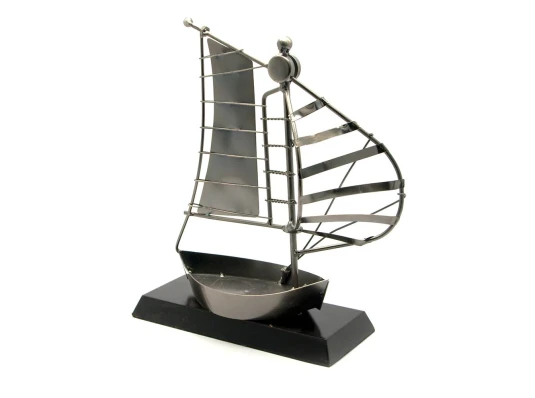 Техно-арт «Парусник» (26×22.5×9 см) купить в интернет магазине подарков ПраздникШоп