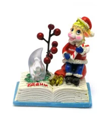 Козочка на книге с подсветкой (8.5×8.5×4.5 см) купить в интернет магазине подарков ПраздникШоп
