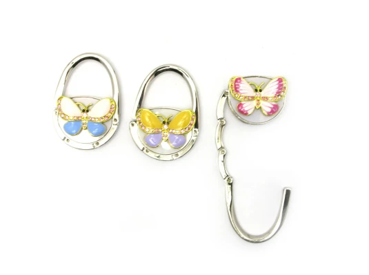 Сумкодержатель для женской сумочки «Бабочка-Замок» (6.5×4.5×1.5 см) купить в интернет магазине подарков ПраздникШоп