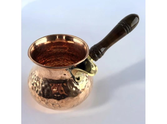 Турка медная 0.45л (10×20×11 см) купить в интернет магазине подарков ПраздникШоп