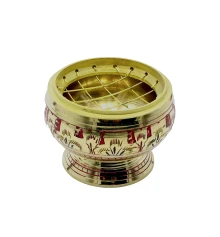 Курительница бронзовая (6×6×4.5 см) купить в интернет магазине подарков ПраздникШоп