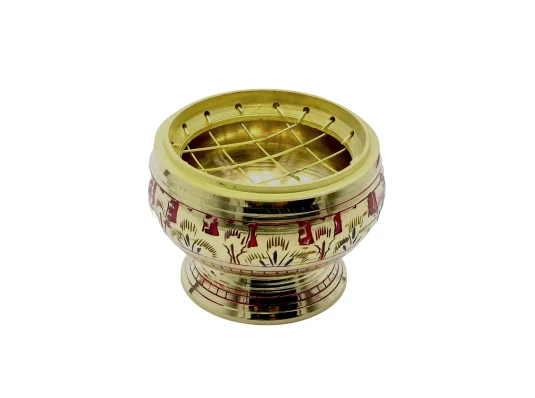 Курительница бронзовая (6×6×4.5 см) купить в интернет магазине подарков ПраздникШоп