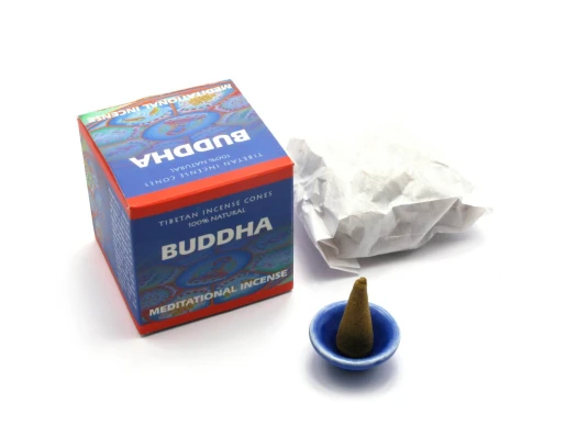 Dr.Dolkar Buddha Cone incense (Тибетское благовоние) купить в интернет магазине подарков ПраздникШоп
