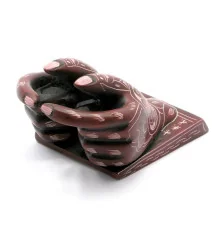 Подставка под визитки «Руки» (11×10×6.5 см) купить в интернет магазине подарков ПраздникШоп