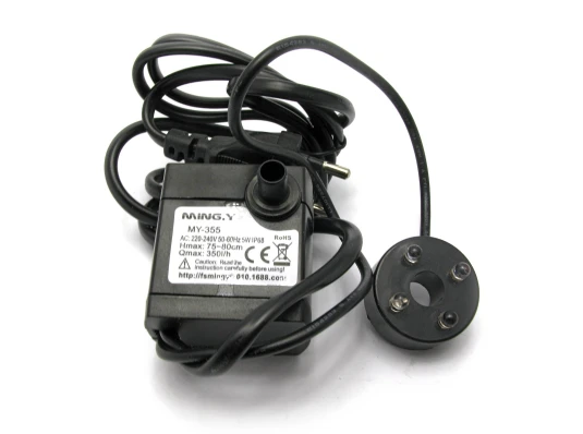 Насос для фонтана с подсветкой (5 вт) (350 л/час) (h max 75-80 cm) купить в интернет магазине подарков ПраздникШоп