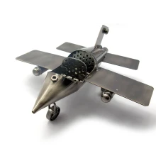 Техно-арт «Самолет» металл (20×21.5×10 см) купить в интернет магазине подарков ПраздникШоп