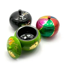 Шкатулка круглая (12×14×14 см) (Вьетнам) купить в интернет магазине подарков ПраздникШоп