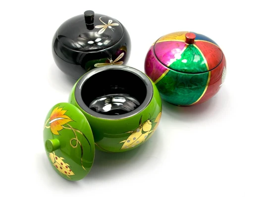 Шкатулка круглая (12×14×14 см) (Вьетнам) купить в интернет магазине подарков ПраздникШоп