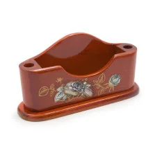 Визитница с подставкой для ручек (14×7×4.5 см) (Вьетнам) купить в интернет магазине подарков ПраздникШоп