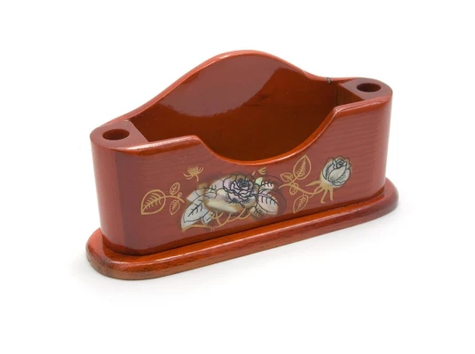 Визитница с подставкой для ручек (14×7×4.5 см) (Вьетнам) купить в интернет магазине подарков ПраздникШоп