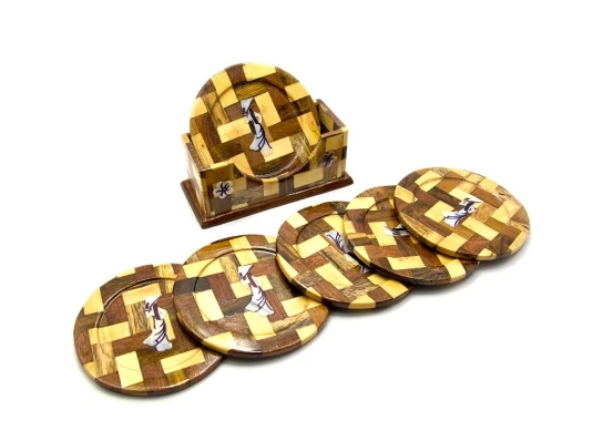 Подстаканники набор 6 шт. (11.5×5.5×9.5 см) (Вьетнам) купить в интернет магазине подарков ПраздникШоп