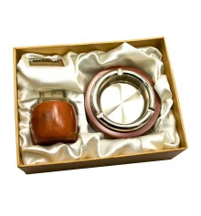 Подарочный набор (Пепепельница с зажигалкой) (19×16.5×4.5 см) купить в интернет магазине подарков ПраздникШоп