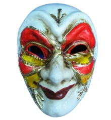 Маска карнавальная Венецианская папье-маше (24.5 см) купить в интернет магазине подарков ПраздникШоп