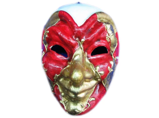 Маска карнавальная Венецианская папье-маше (24.5 см) купить в интернет магазине подарков ПраздникШоп