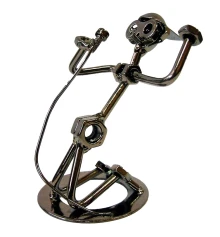 Техно-арт «Певец» металл (14×8×8 см) купить в интернет магазине подарков ПраздникШоп