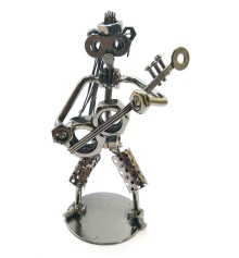 Техно-арт «Гитарист» металл (18×11×7 см) купить в интернет магазине подарков ПраздникШоп
