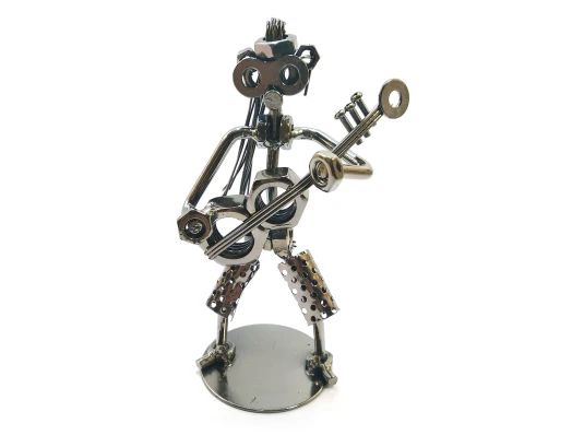 Техно-арт «Гитарист» металл (18×11×7 см) купить в интернет магазине подарков ПраздникШоп