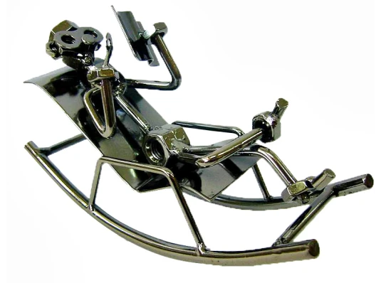 Техно-арт «Читатель» металл (20×14×6.5 см) купить в интернет магазине подарков ПраздникШоп