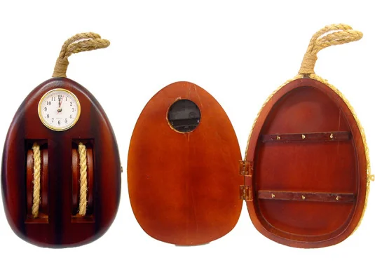 Ключница «Блок с часами» (45.5×21×6) купить в интернет магазине подарков ПраздникШоп