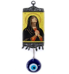 Амулет от сглаза с панно «Богородица» (34×10.5×1 см d-6.5 см) купить в интернет магазине подарков ПраздникШоп