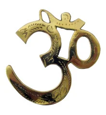 ОМ бронзовый (11×11.2×0.3 см) купить в интернет магазине подарков ПраздникШоп