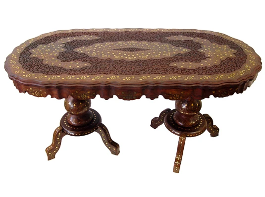 Стол розовое дерево h57×105×51 (20«*40») купить в интернет магазине подарков ПраздникШоп