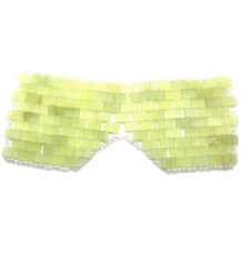 Массажер нефритовый для лица (прямоугольные вставки) (26×11.5 см) купить в интернет магазине подарков ПраздникШоп