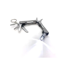 Нож-плоскогубцы с набором инструментов с фонариком (9 в 1) (7 см) купить в интернет магазине подарков ПраздникШоп