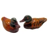 Утки мандаринки цветные пара (13 см)