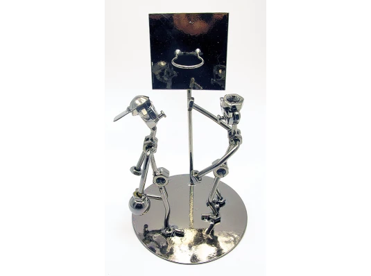 Техно-арт «Баскетболисты» металл (23×14.5×14.5 см) купить в интернет магазине подарков ПраздникШоп