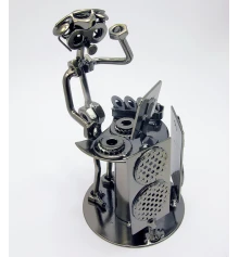 Техно-арт «Диджей» металл (19×10.5×11 см) купить в интернет магазине подарков ПраздникШоп