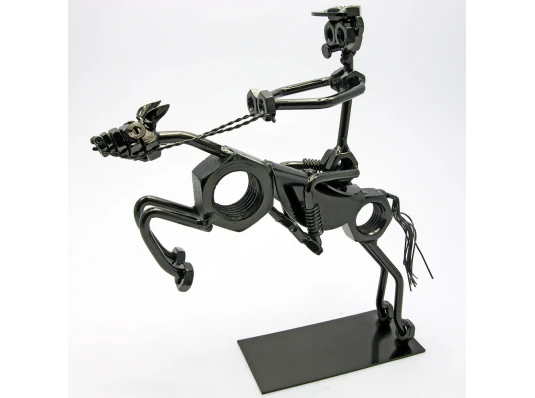 Техно-арт «Всадник» (22.5×18×6 см) купить в интернет магазине подарков ПраздникШоп